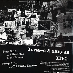 Luna-C & Saiyan - A Conspiracy of Awesome EP / Kniteforce Records KF80 -  Vinyl
