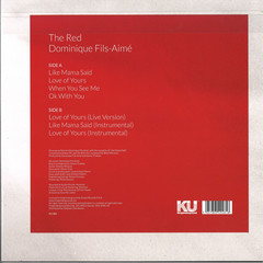 Dominique Fils-Aimé - The Red / King Underground KU066 - Vinyl