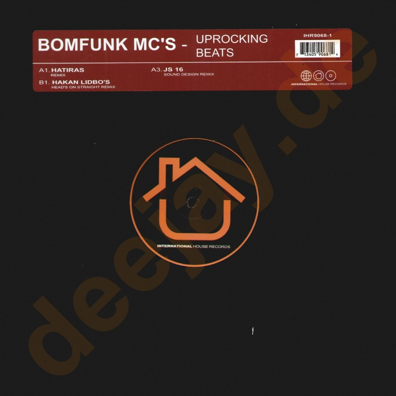 Bomfunk Mc's - Uprocking Beats / House IHR9068 -