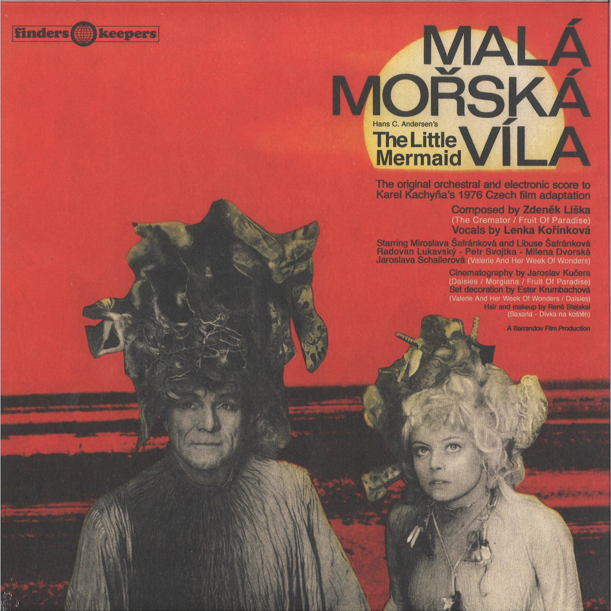 ZDENEK LISKA - MALA MORSKA VILA (THE LITTLE MERMAID) / Finders Keepers  Records FKR040LP - Vinyl