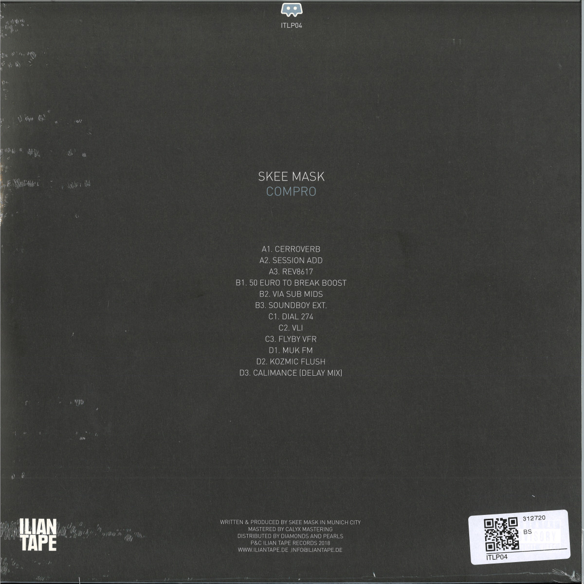 Skee Mask - Compro LP 2x12" / Ilian Tape ITLP04 - Vinyl