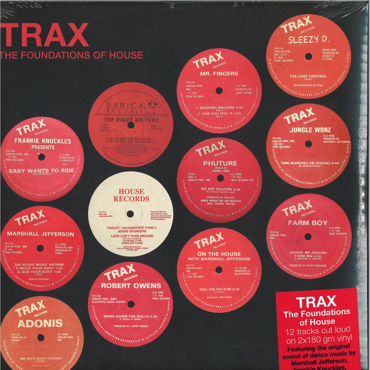 Trax - The Foundations Of House / Demon Records DEMREC345 - Vinyl
