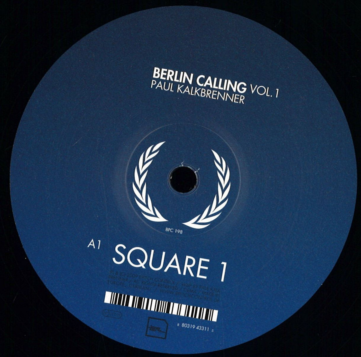 Paul Kalkbrenner - Berlin Calling Vol. 1 / Bpitch Control BPC198 - Vinyl