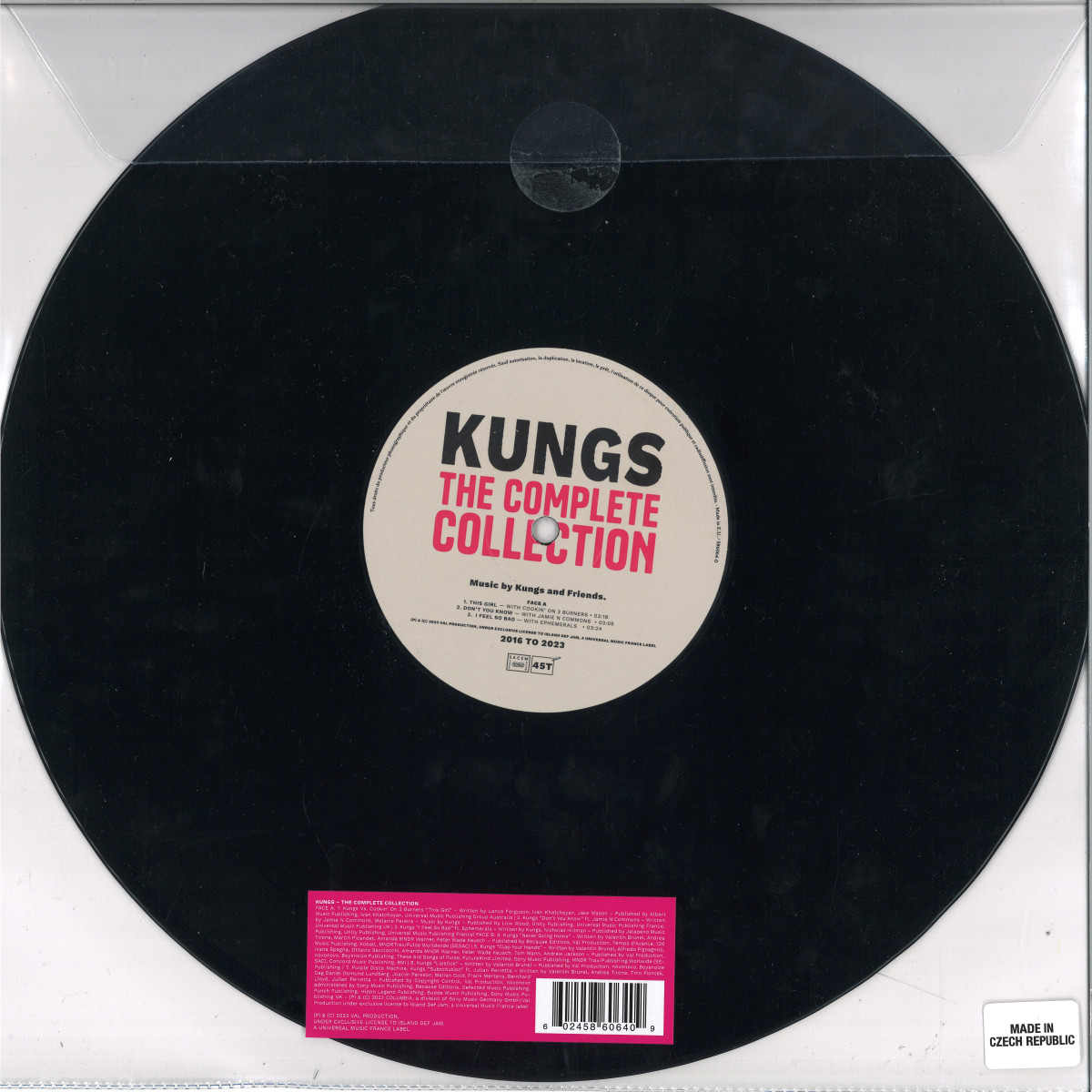 Kungs - The Complete Collection LP / Universal Music Germany 5860640 - Vinyl