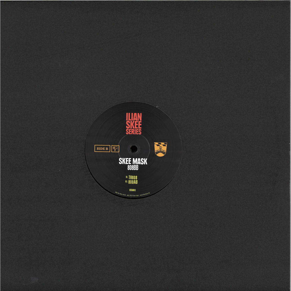 Skee Mask - 808bb / Ilian Skee Series ISS003 - Vinyl