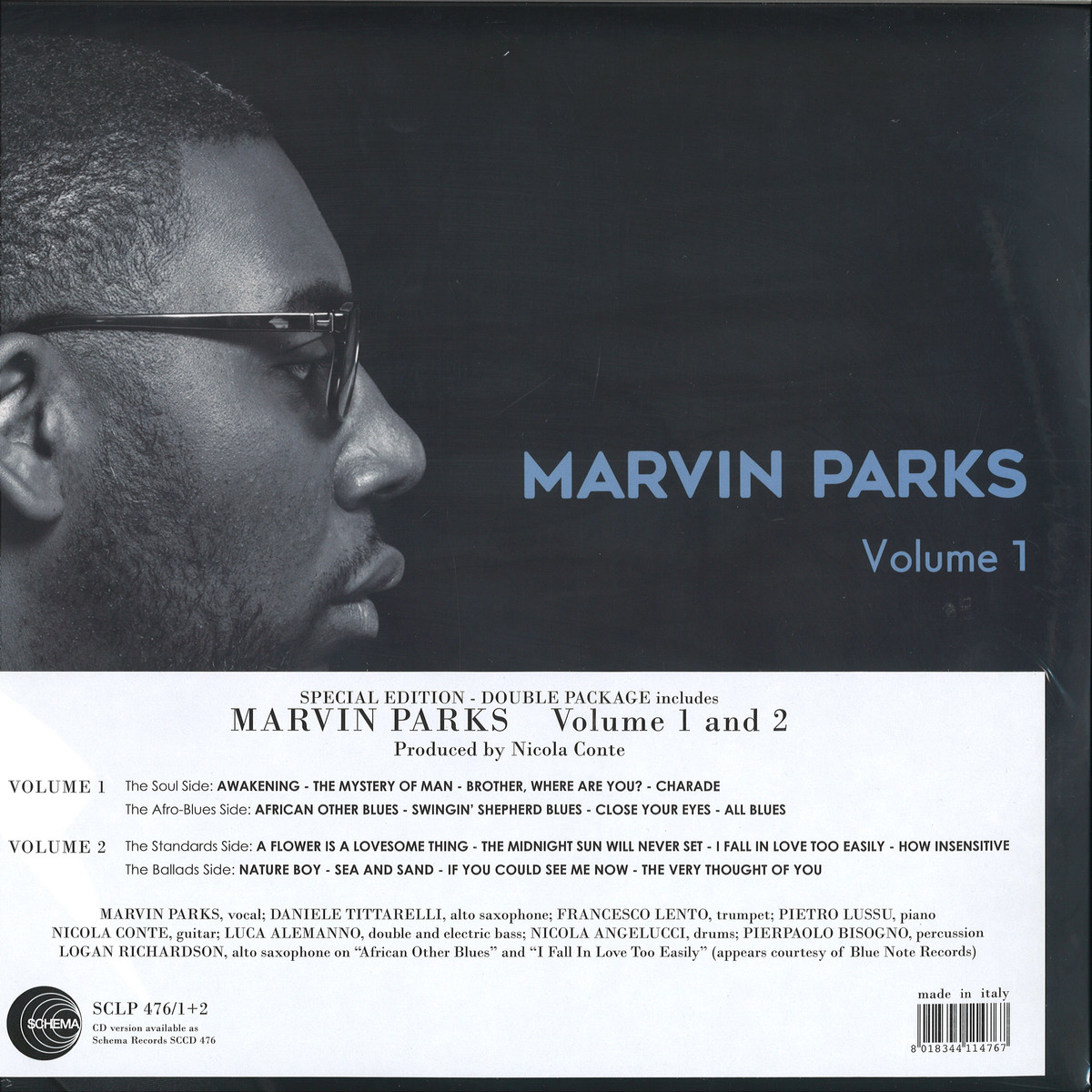 Marvin Parks - Marvin Parks / Schema Records SCLP476 - Vinyl