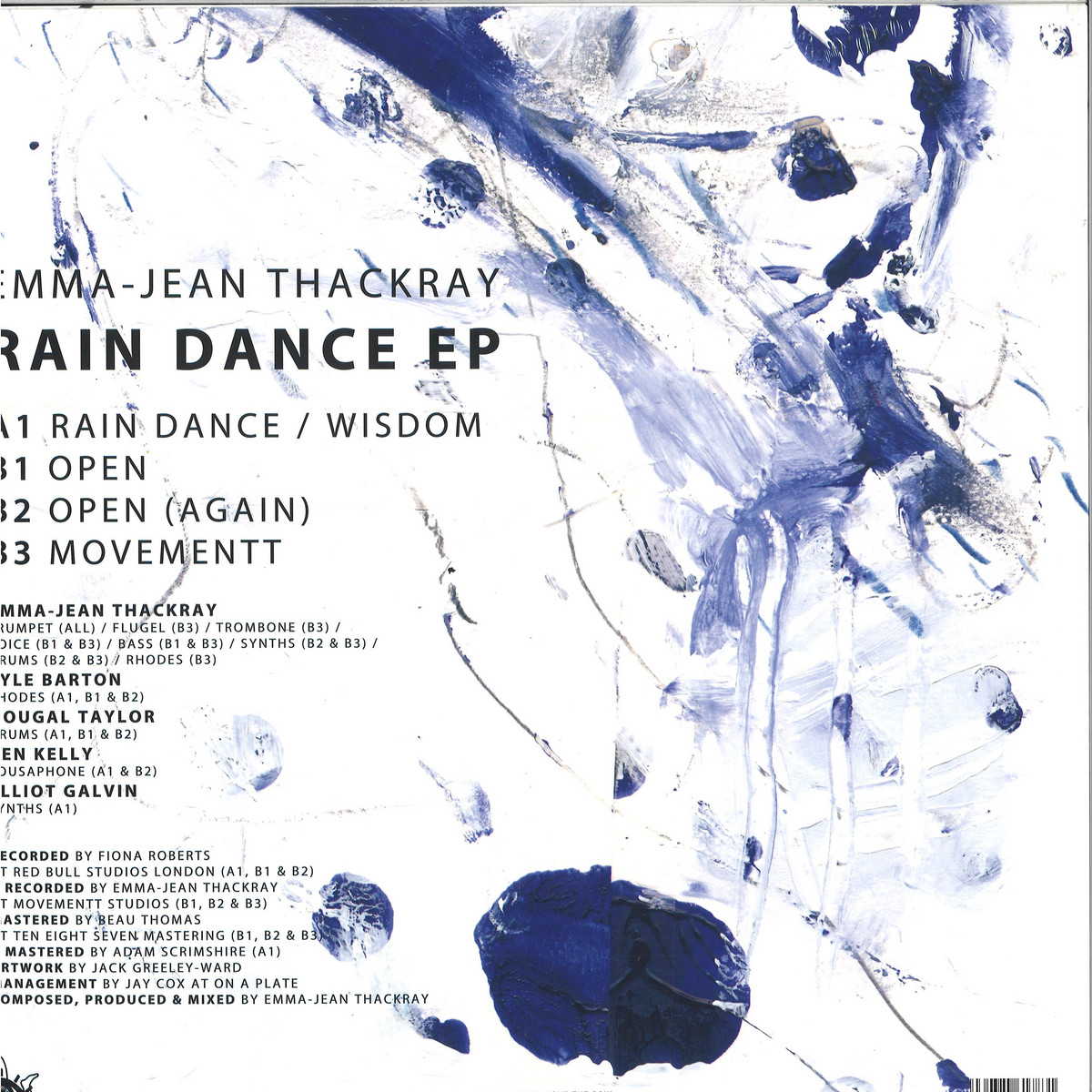 Emma-Jean Thackray - Rain Dance / Movementt MVMTT001 - Vinyl