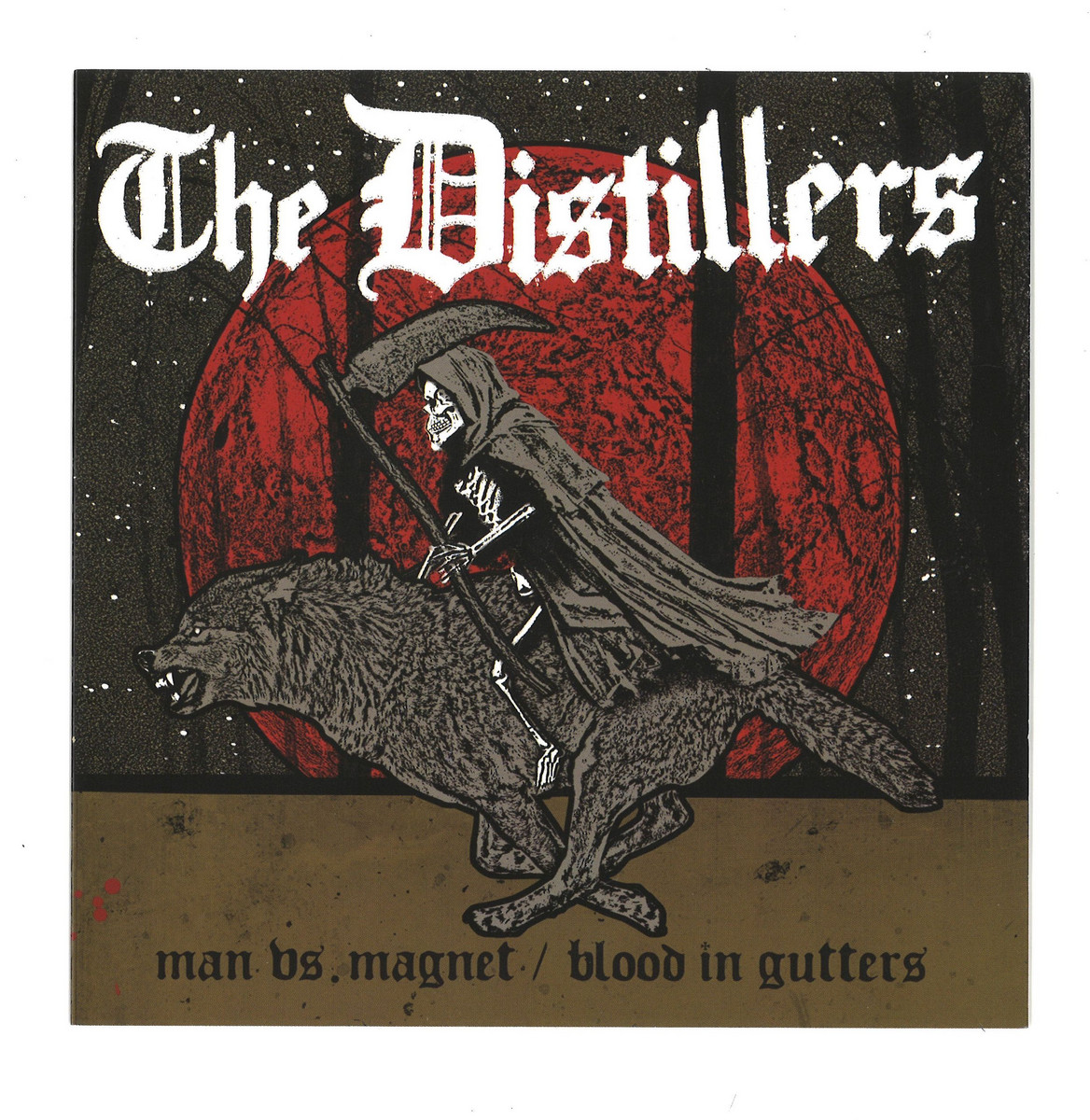 The Distillers - Man Vs Magnet B/W Blood In Gutters 7" / Third Man Records  TMR582 - Vinyl