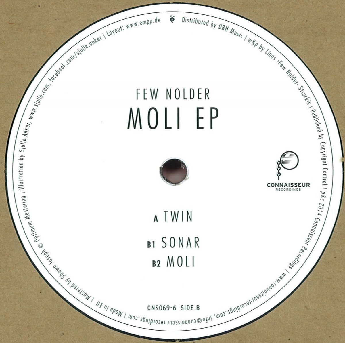 Few Nolder - Moli Ep / Connaisseur CNS069-6 - Vinyl