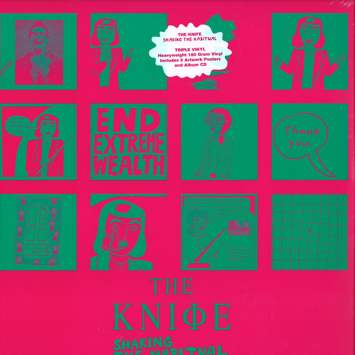 The Knife - Shaking The Habitual / RABID BRILLP117 - Vinyl
