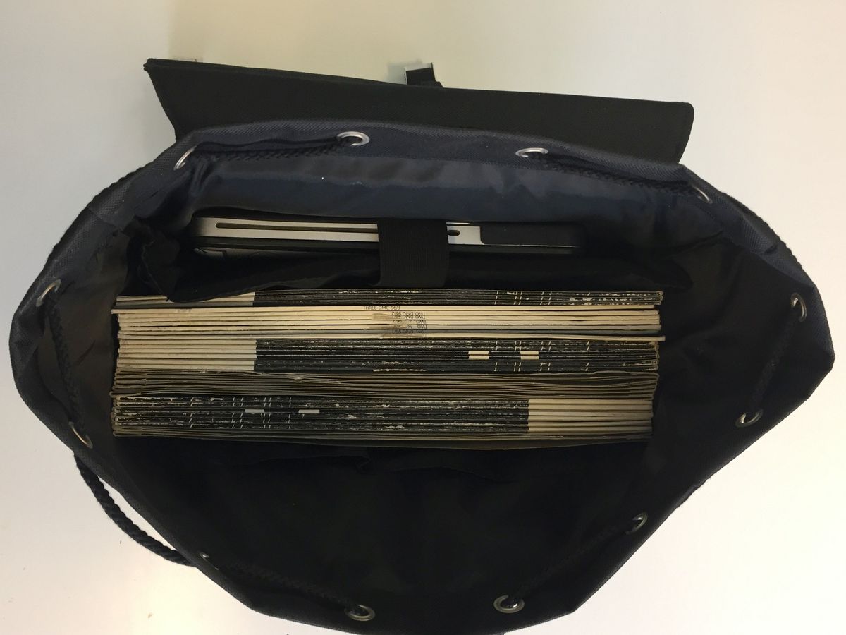 Dmc Laptop Backpack - Technics Vinyl / Laptop Backpack / Technics TVL1 -  Bags